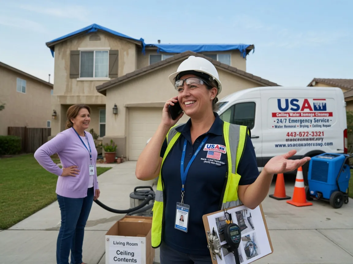 Ceiling Water Damage Restoration Cortland, IL FAQs
